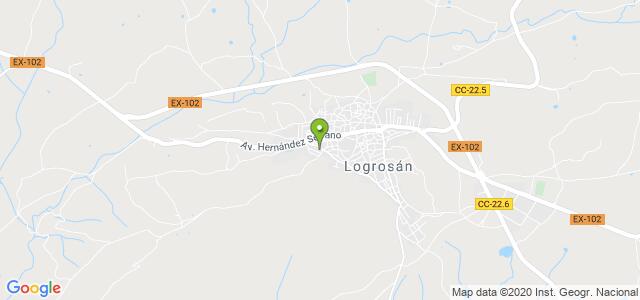 mapa de registro civil de logrosan