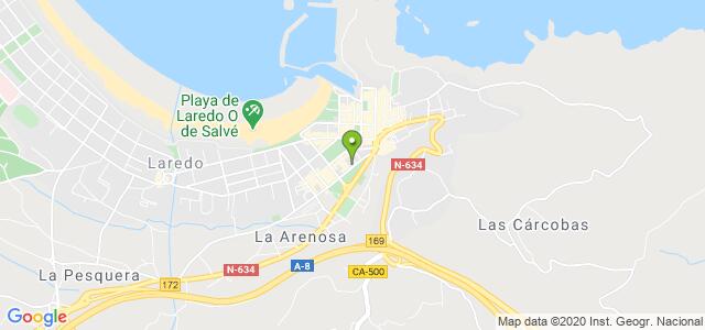 mapa de registro civil de laredo