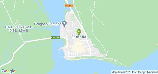 mapa de registro civil de santona