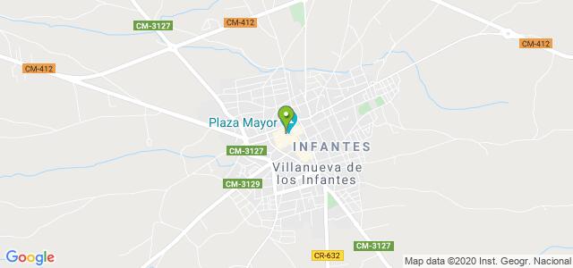 mapa de oficina registro civil de villanueva de los infantes