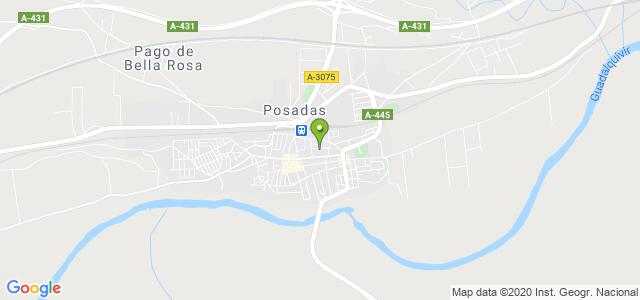 mapa de oficina registro civil de posadas