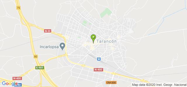 mapa de oficina registro civil de tarancon