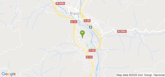 mapa de oficina registro civil de ripoll