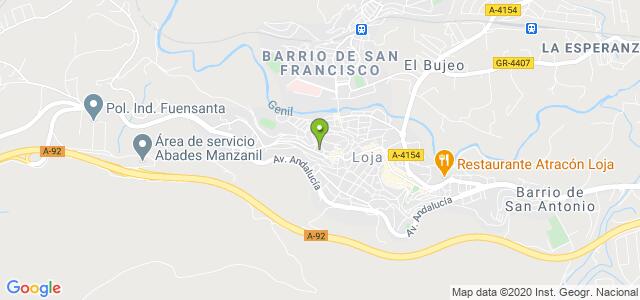 mapa de oficina registro civil de loja