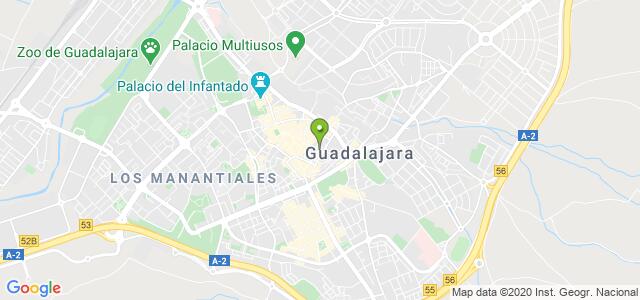 mapa de oficina registro civil de guadalajara