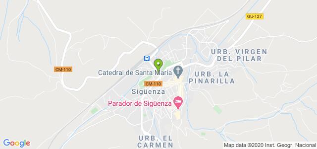 mapa de oficina registro civil de siguenza