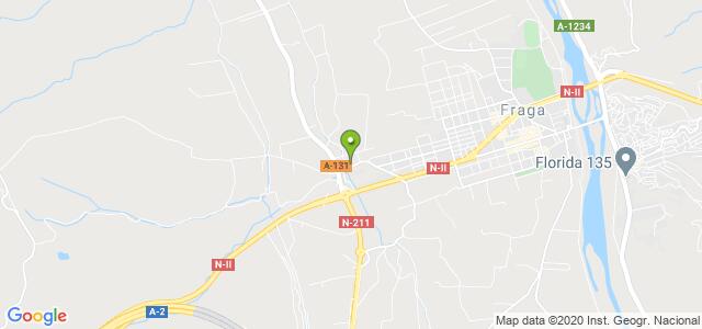 mapa de oficina registro civil de fraga