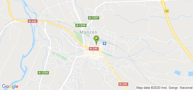 mapa de oficina registro civil de monzon