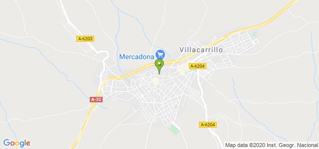 mapa de oficina registro civil de villacarrillo