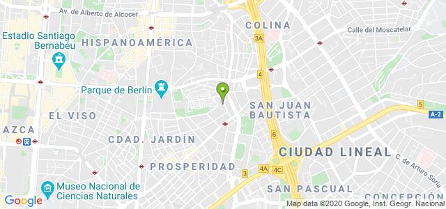 mapa de oficina registro civil de madrid