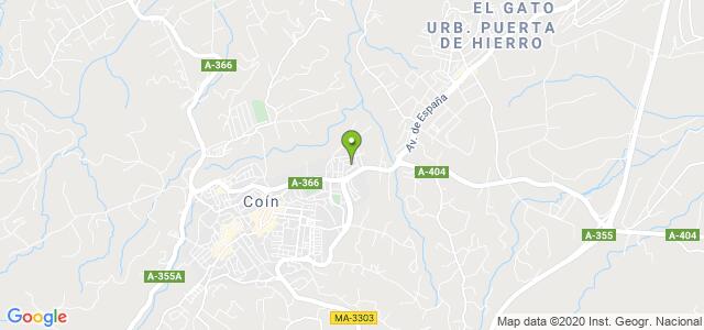 mapa de oficina registro civil de coin