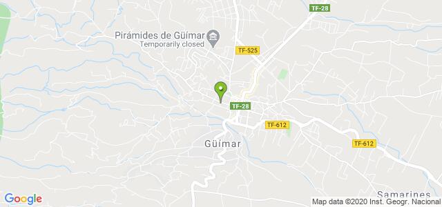 mapa de oficina registro civil de guimar