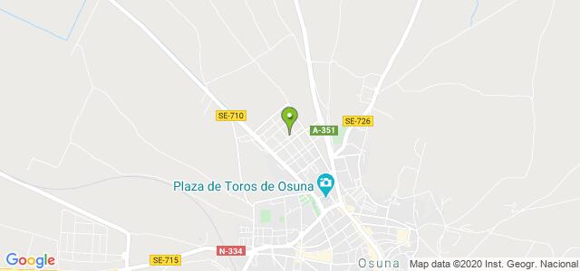 mapa de oficina registro civil de osuna