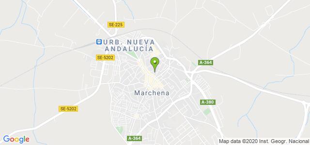 mapa de oficina registro civil de marchena