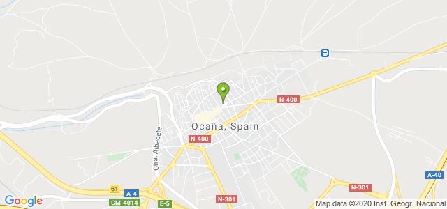 mapa de oficina registro civil de ocana